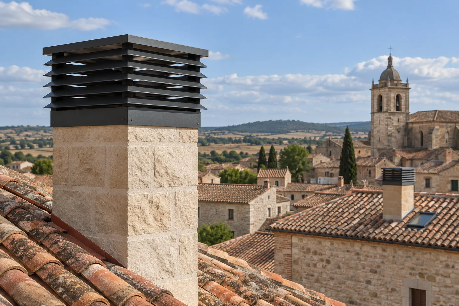 Remates de chimenea en Palencia